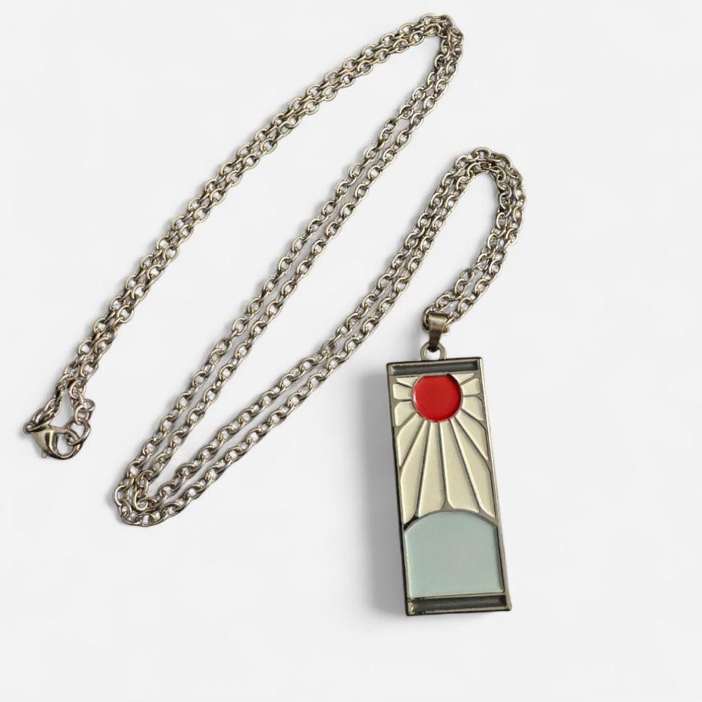Demon Slayer: Hanafuda metal necklace
